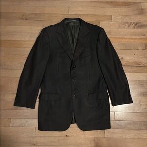 Ermenegildo Zelda 48R 3 button Suit Jacket / Blazer in dark grey